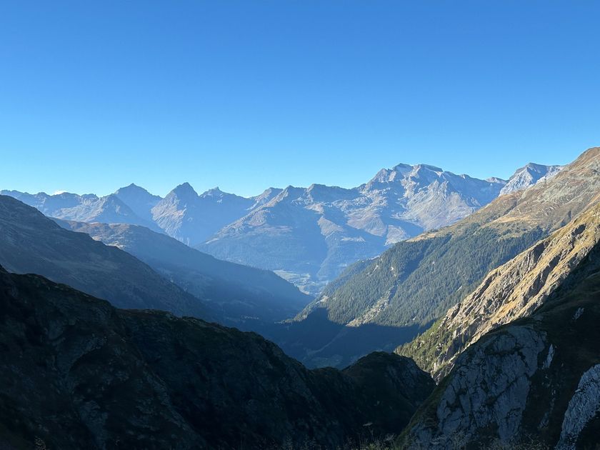 Aussicht ins Tal