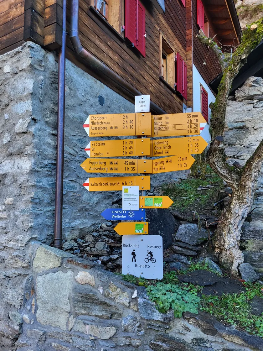 Wanderung Eggerberg - Birgisch