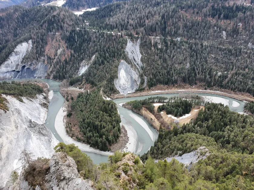 Bild zur Wanderung Reichenau - Rheinschlucht - Caumasee - Flims