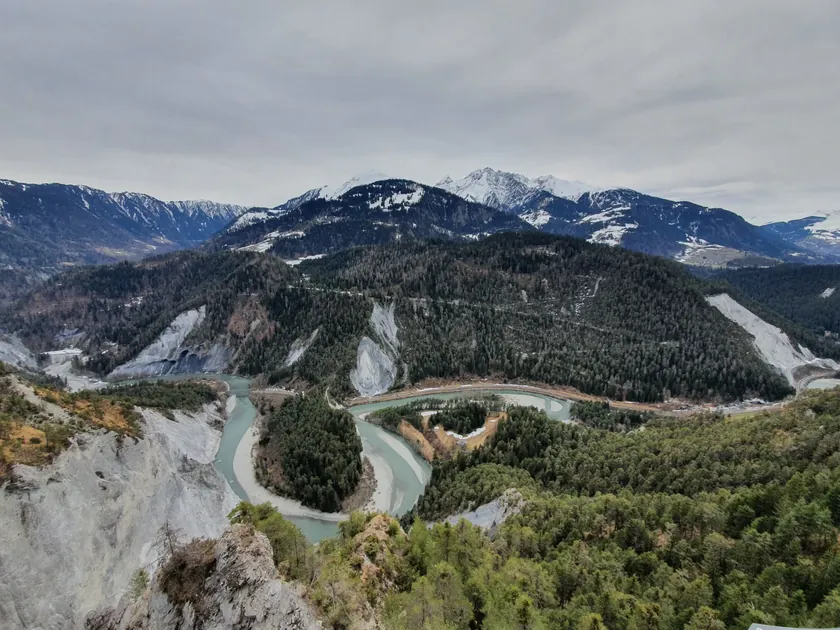 Bild zur Wanderung Reichenau - Rheinschlucht - Caumasee - Flims