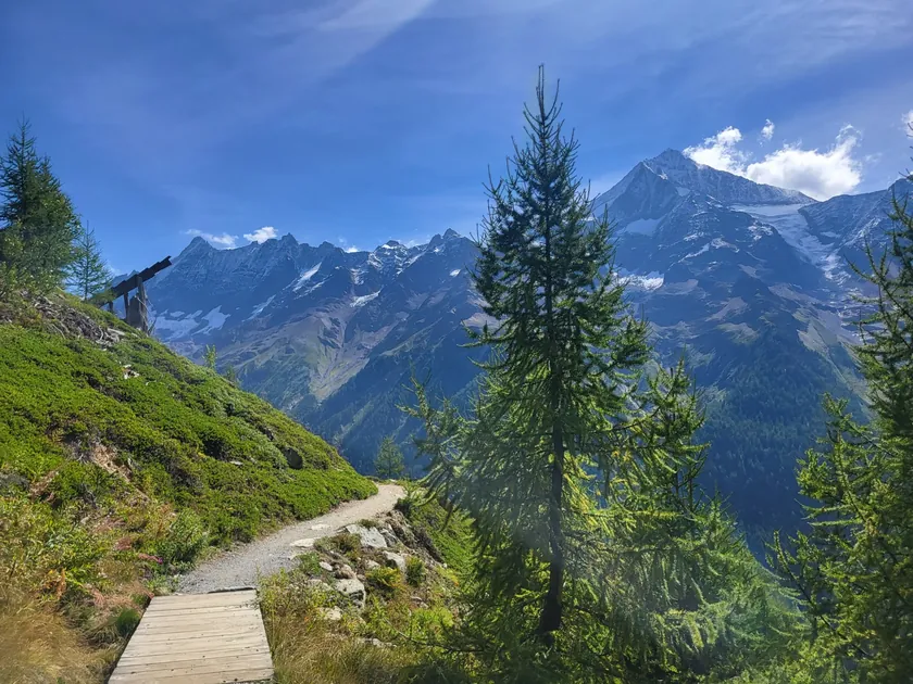 Wanderung Höhenweg Lauchernalp - Fafleralp