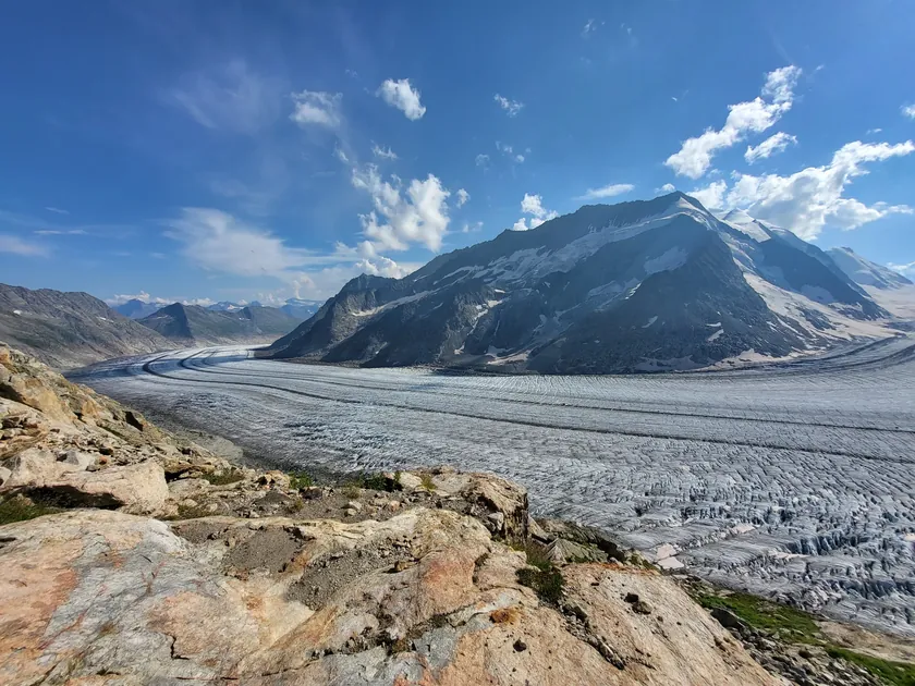 Wanderung Fiescheralp - Aletschgletscher - Konkordiahütte