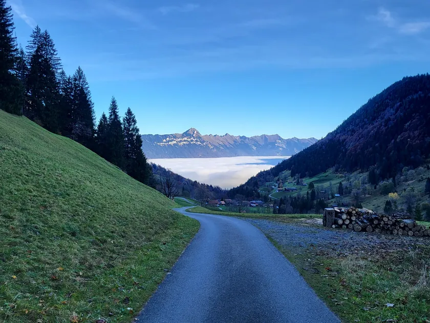 Wanderung Saxeten - Morgenberghorn - Aeschiried