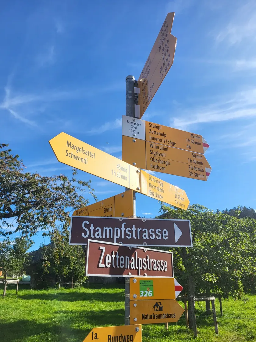 Wanderung Schwanden - Sigriswiler Rothorn - Schwanden