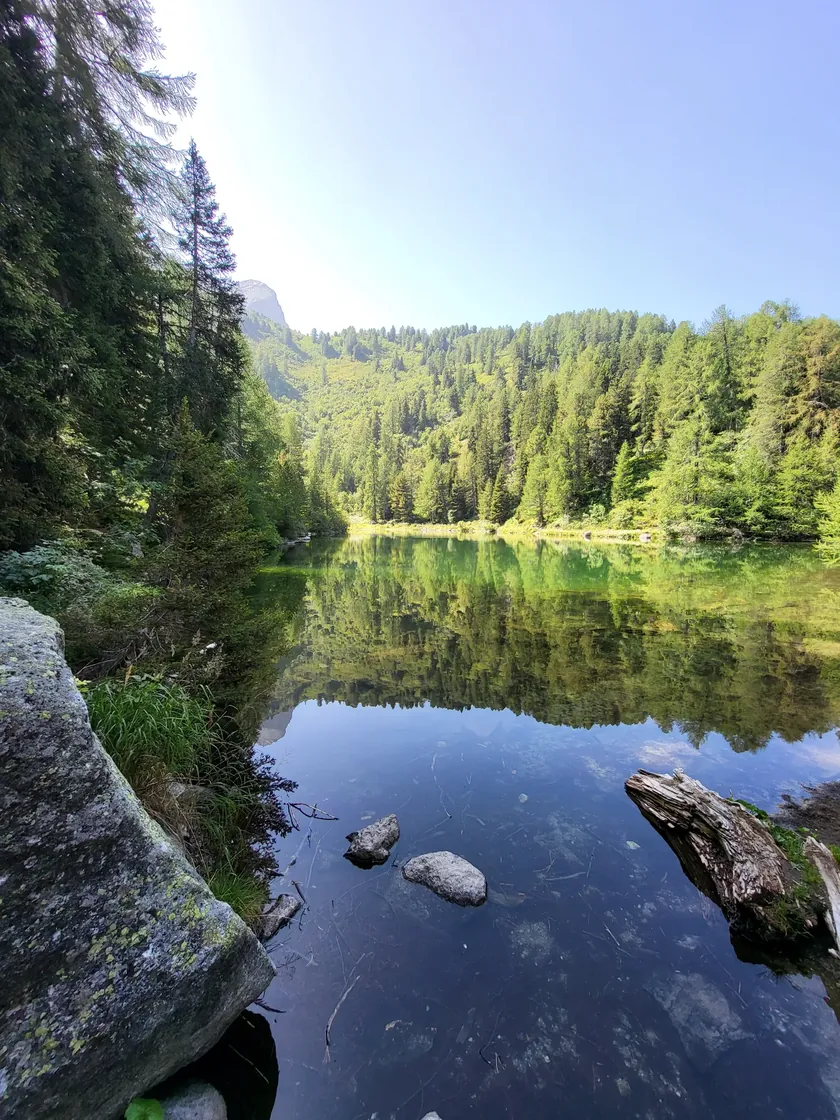 Wanderung Die Bergeseen von Maloja
