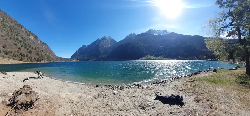 Wanderung La Prese - Lago di Poschiavo - Miralago